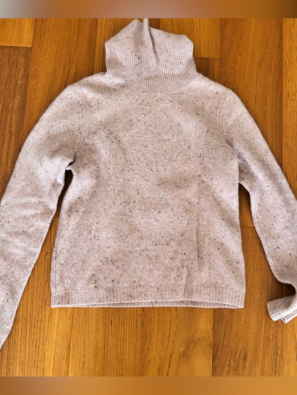 TOAST 100% cashmere Speckled Turtleneck Sweater M